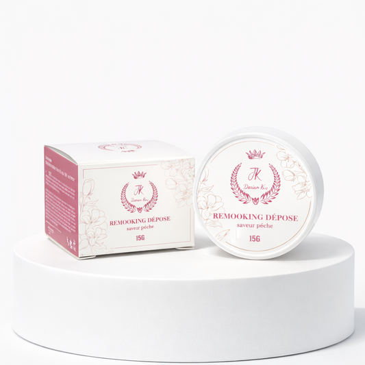 Remooking Dépose Saveur Pêche - Pour une Dépose Douce et Parfumée 15 G